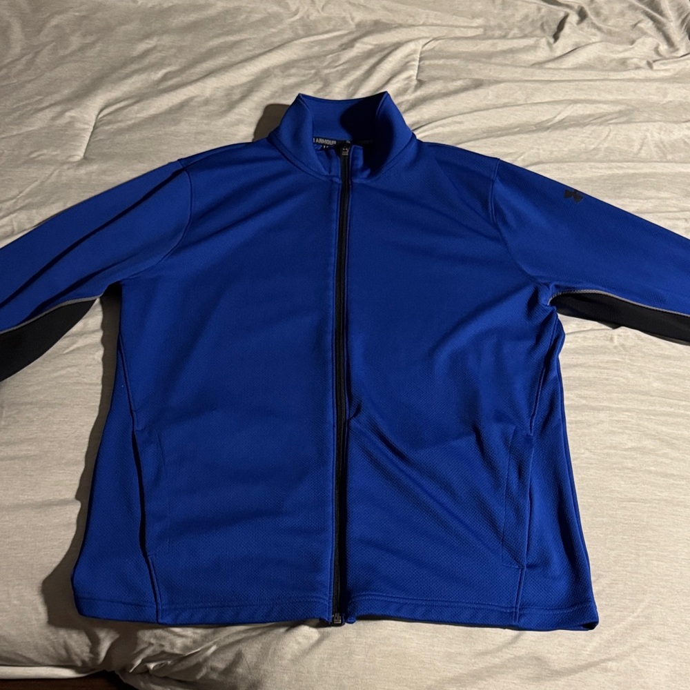 Under Armour Men's Performance Jacket in Blue and Black